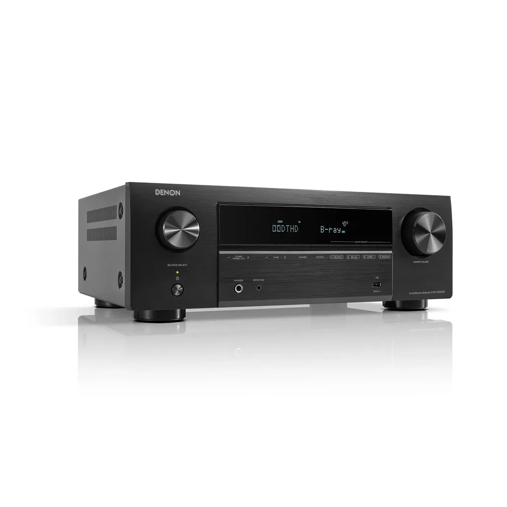 Denon AVRX580BT AV Receiver (Black) - Image 2