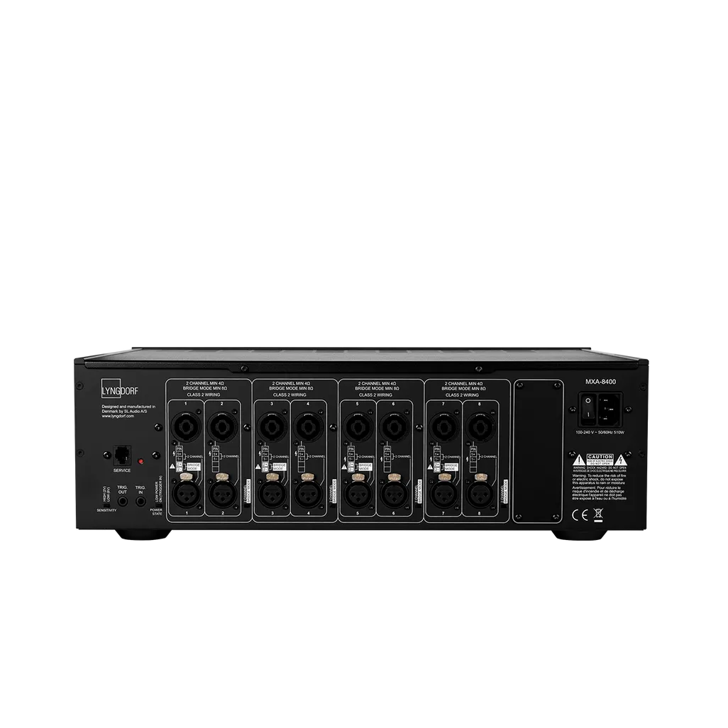 Lyngdorf MXA-8400 8channel Amp with Rack - Image 3